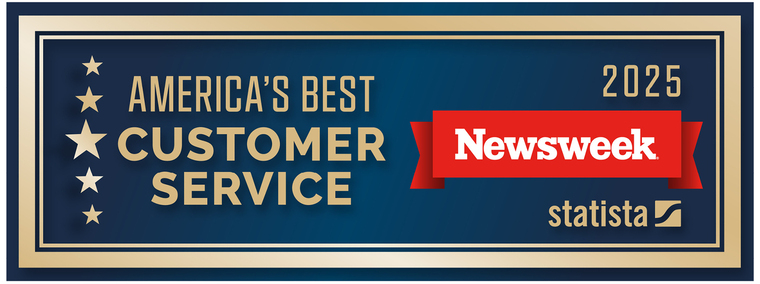 America's Best Customer Service Award 2025 Newsweek banner