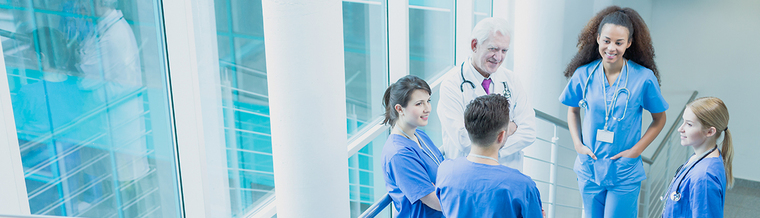 Doctors in a hospital